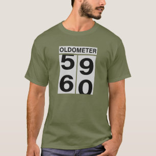 Camiseta 60. º Aniversário OLDOMETER