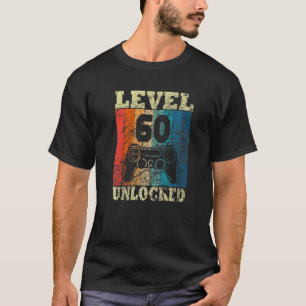 Camiseta 60.º aniversário - Vintagem Destraçada Para Jogado