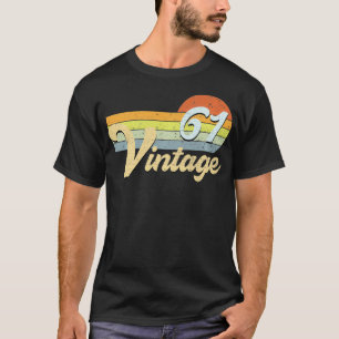 Camiseta 60 anos 60º aniversário Depoimento Idea Retro Vint