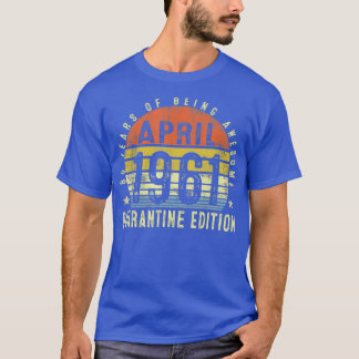 Camiseta 60 anos 60.o aniversário Decoração abril 1961