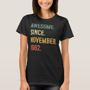 Camiseta 60 anos de idade 60 aniversário é incrível desde n