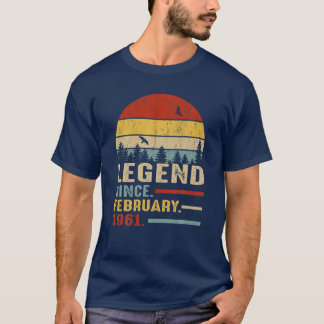 Camiseta 60 Anos De Idade, Legenda De Presente De Aniversár