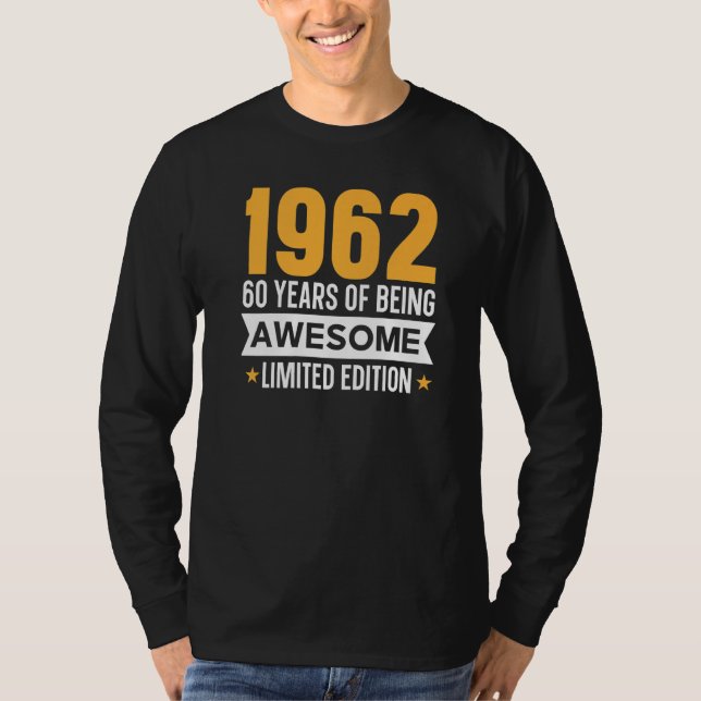 Camiseta 60 Anos De Incrível 1962 (Frente)