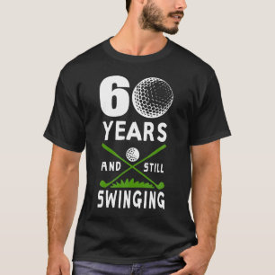 Camiseta 60 anos e ainda balançando o 60º aniversário do Go