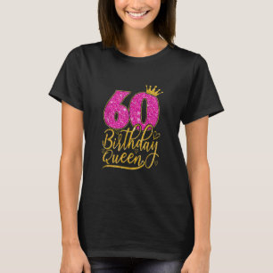 Camiseta 60 anos Presentes 60 aniversário da Rainha Diamant
