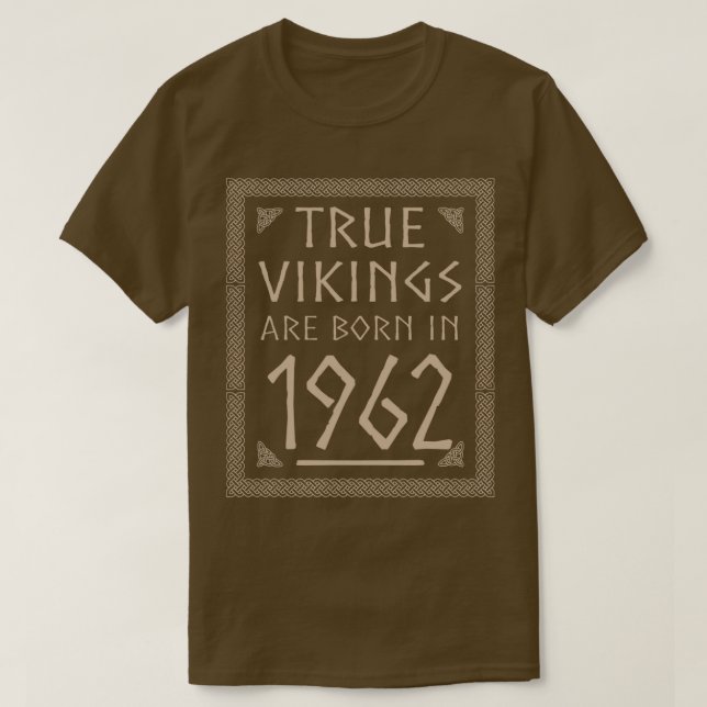 Camiseta 60 Anos Viking Dizendo Ideia De Presente (Frente do Design)