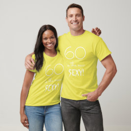 Camiseta 60 é a nova Design da 60ª Citação de Aniversário d