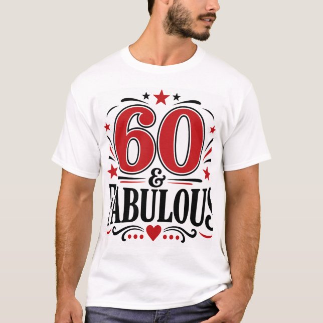 Camiseta 60 & Fabuloso (Frente)