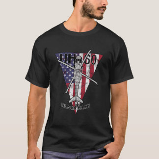 Camiseta 60 Helicóptero Militar Falcão Negro Vin Patriótico