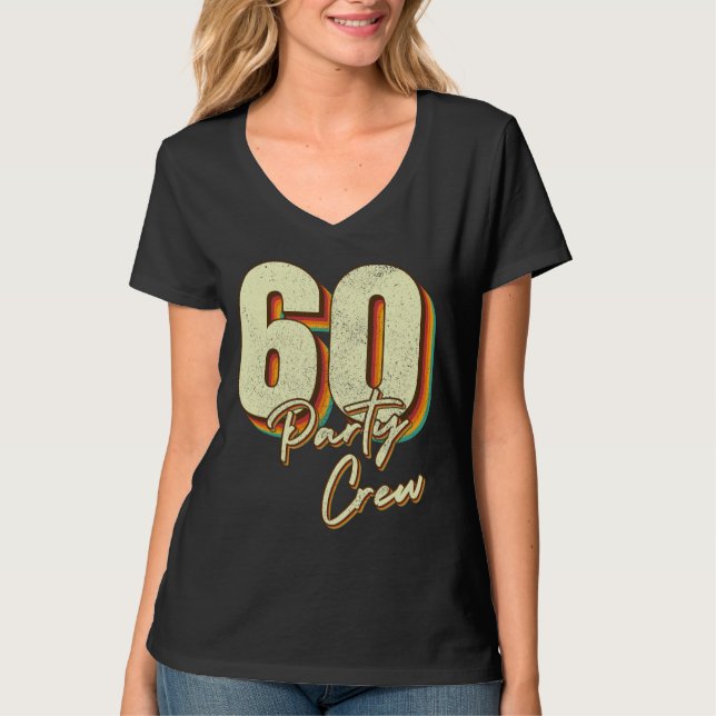 Camiseta 60 membros do Partido Tripulante 60º Aniversário M (Frente)