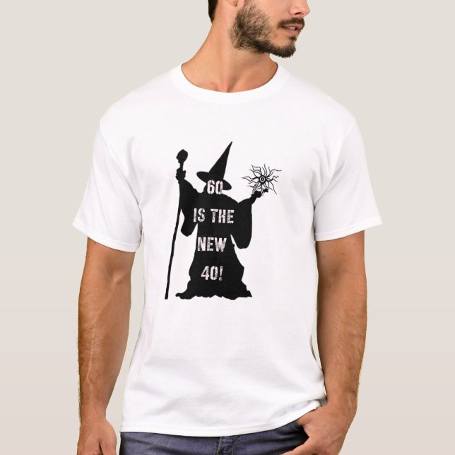 Camiseta 60 são os novos 40! (Frente)