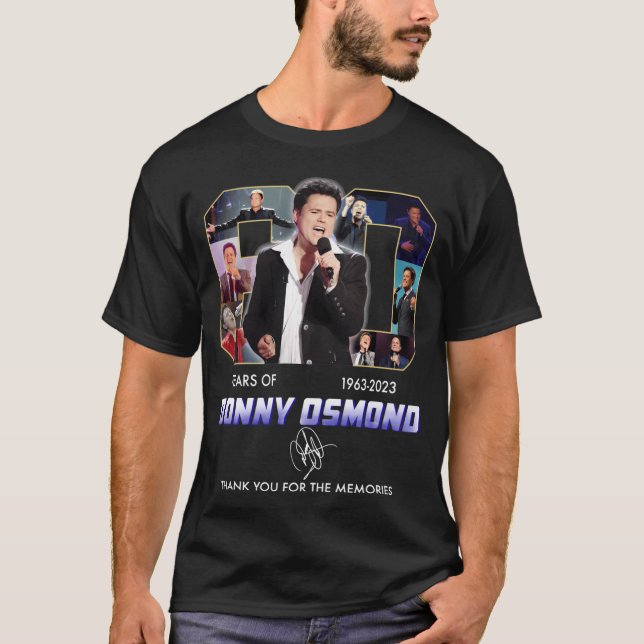 Camiseta 60 Years Of 19632023 Donny Osmondhank You Forhe Me (Frente)