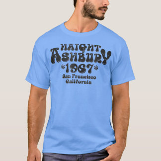 Camiseta 60s 70s Retro Flower Power 1967 Haight Ashbury