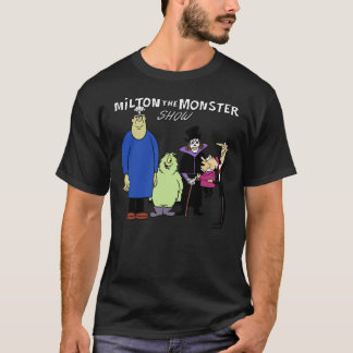 Camiseta 60s Milton the Monster Show Characters and Logotyp