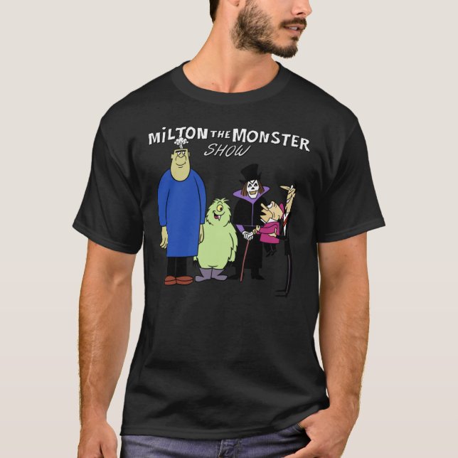 Camiseta 60s Milton the Monster Show Characters and Logotyp (Frente)