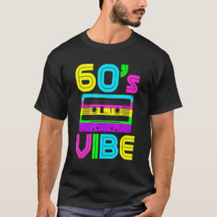 Camiseta 60s Vibe Vintage 1960s Music 60s Costume Party Nin