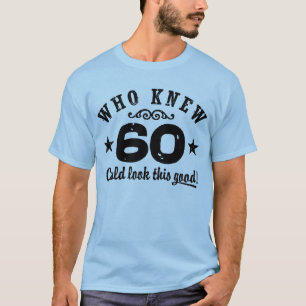 Camiseta 60th aniversário engraçado