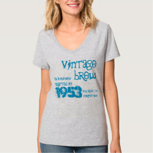 Camiseta 60th Fermentação 1953 do vintage do presente de