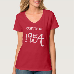 Camiseta 60th Presente de aniversário 1954 ou qualquer anos