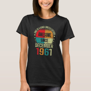 Camiseta 61 Anos De Fantasia Desde Dezembro De 1961 Vintage