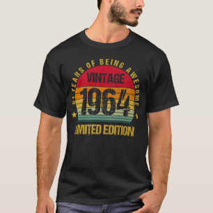 Camiseta 61 Anos De Idade Sessenta E Um 1964 61ruas Anivers