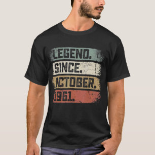 Camiseta 61 Anos De Legenda Desde Outubro De 1961 61rua Nas