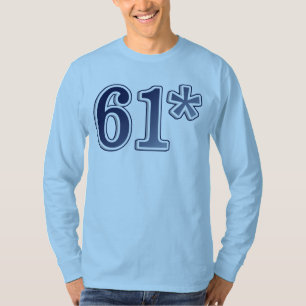 Camiseta 61* legitimam o t-shirt gravado home run