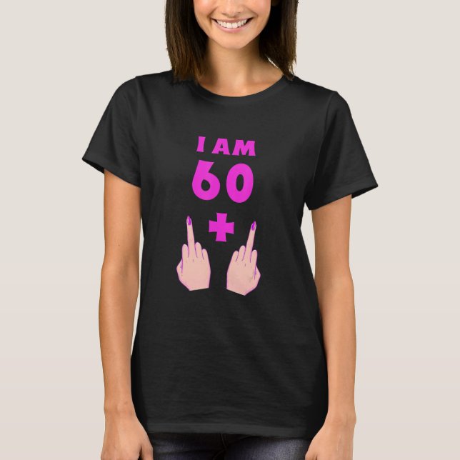 Camiseta 62º presente de aniversário engraçado para mulhere (Frente)