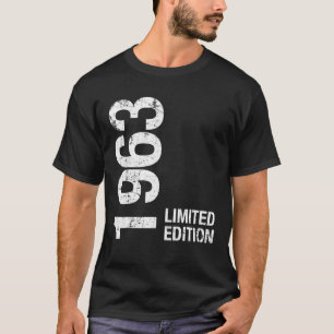 Camiseta 63º Aniversário Oferece Homens Mulheres 63 Anos Vi