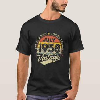 Camiseta 63º Aniversário Oferece Nascer Retroativo De 63 An