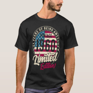 Camiseta 63. º Aniversário Vintage 1960 Bday Group 63 Anos