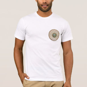 Camiseta [63.3] Round Tibetano "OM" Mantra Mandala