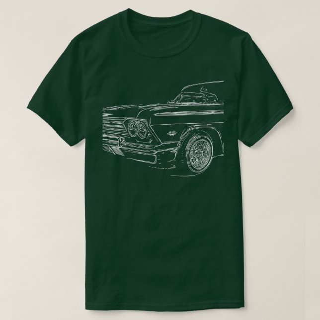 Camiseta 63 Impala Lowrider  (Frente do Design)