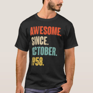 Camiseta 64 anos de idade 64 anos aniversário engraçado des