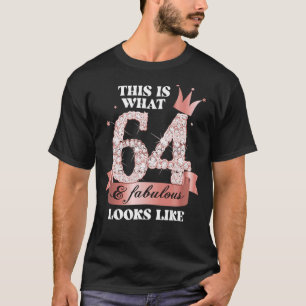 Camiseta 64 e fabuloso I Black Peach Party Group Candid Pho