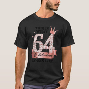 Camiseta 64 E Fabuloso Rosa I E Grupo White Party Candid