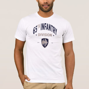 Camiseta 65ª Divisão de Infantaria - Militar dos EUA