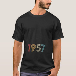 Camiseta 65º Aniversário, 65 Anos, Incrível Desde Abril De