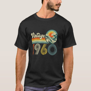 Camiseta 65º Aniversário Oferece Nascer Vintage Em 1960 65