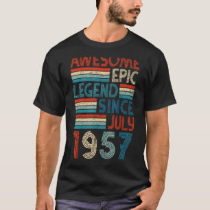 Camiseta 65. º aniversário da maravilhosa legenda épica des