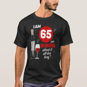 Camiseta 65.º Aniversário Desdecorações Para Mulheres Homen