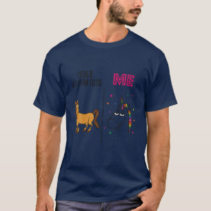 Camiseta 65. º Aniversário Do Nascer Unicórnio Cavalo Em