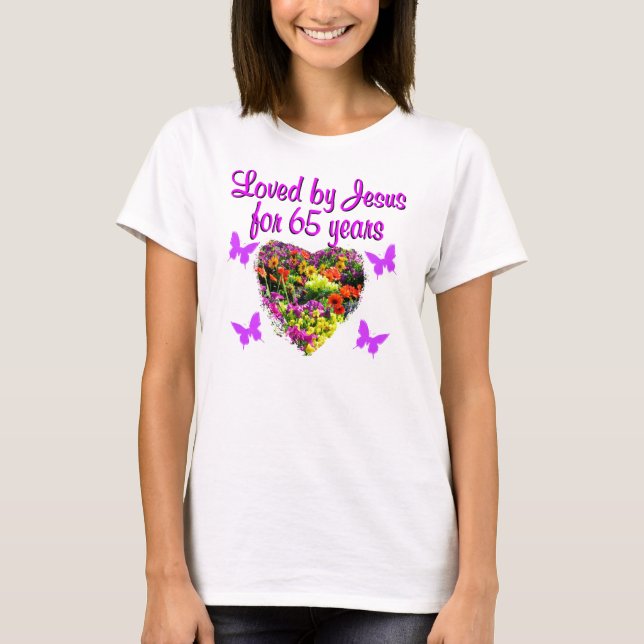 CAMISETA 65.º ANIVERSÁRIO RELIGIOSO (Frente)