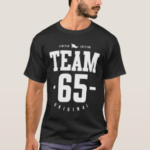 Camiseta 65 anos - 65 aniversário - Presente engraçado