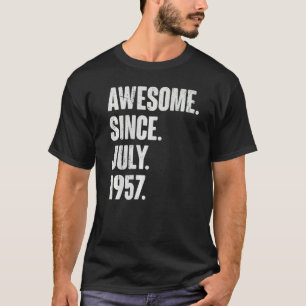 Camiseta 65 anos de idade 65 anos Aniversário fantástico de