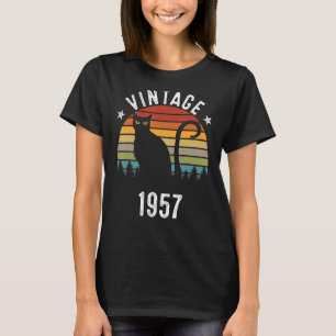 Camiseta 65 anos Vintage 1957 65 anos