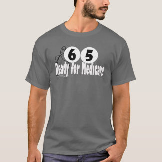 Camiseta 65 Birthday Retirement Medicare