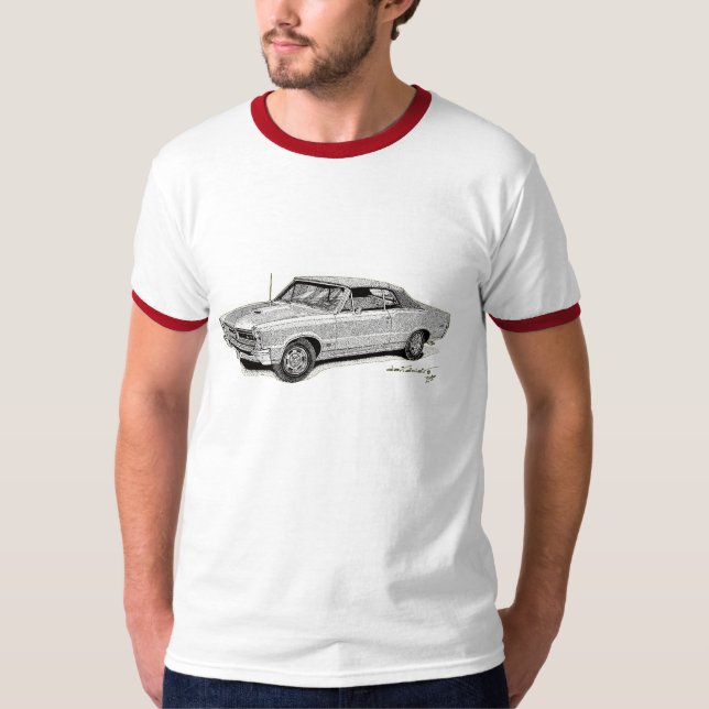 Camiseta '65 Convertible de Pontiac GTO (Frente)