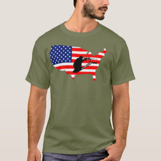 Camiseta 65 Creedmoor American Flag 2A LRP perch