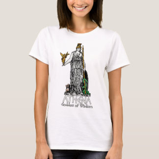 CAMISETA 65 MCMLXV ATHENA GREGO MITOLOGIA GODDESES DA SABED